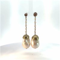 Orecchini Cianfrone Gioielli Donna in Argento Perla ORAR-14-198 - ORAR-14-198